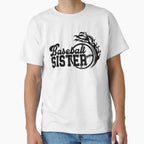 Baseball Sister T-Shirt - Novelty Apparel Men Women