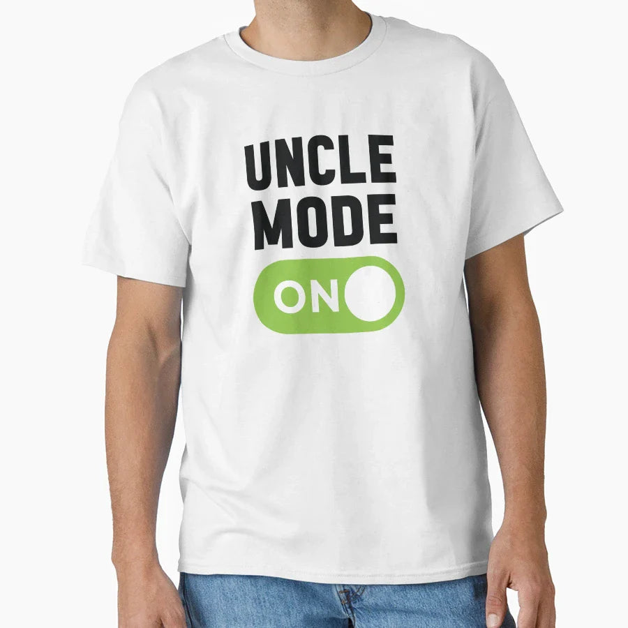 Uncle Mode T-Shirt - Graphic Print for Adults