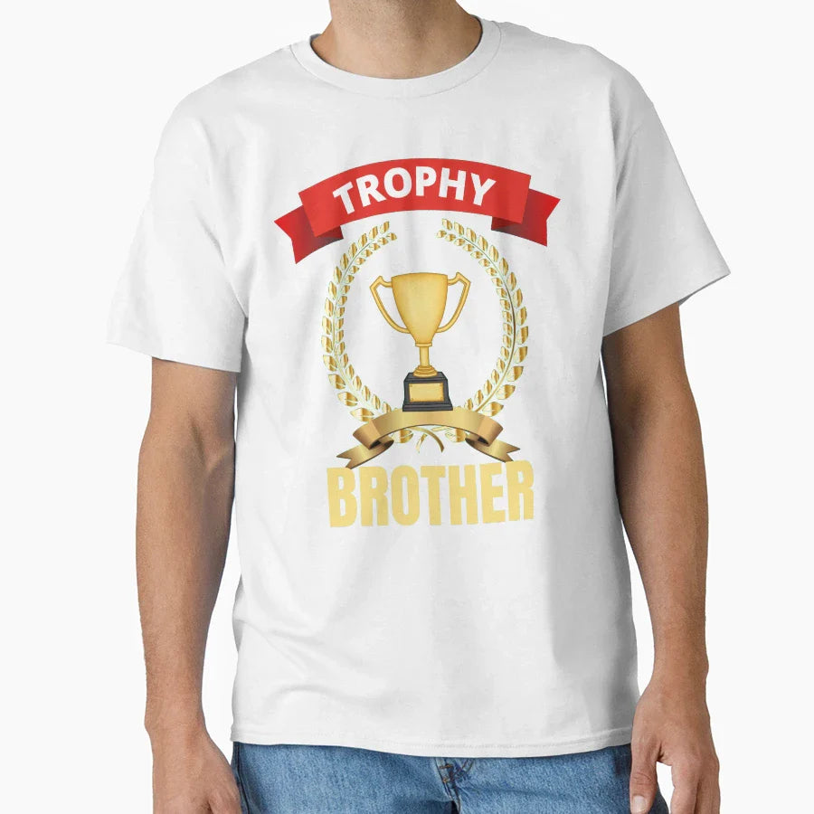 Trophy Brother T-Shirt - Minimalist Print Unisex