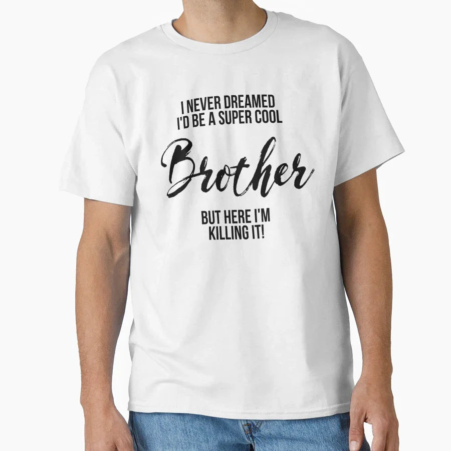 Super Brother T-Shirt - Aesthetic Graphic for Adults