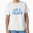 Will Trade My Sister Football T-Shirt - Aesthetic Graphic Unisex
