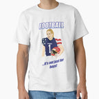 Football Its Not Just T-Shirt - Trendy Graphic for Adults