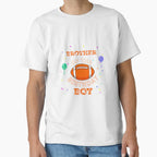 Brother American Football Birthday T-Shirt - Fun Novelty Design for Adults
