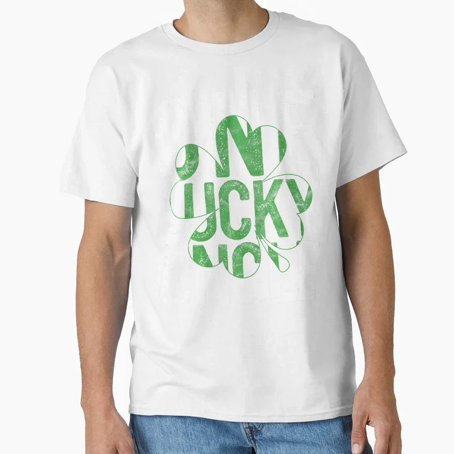 One Lucky Uncle Gift Irish Brother St T-Shirt - Graphic Print Men Women