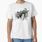 Footy Hero Green T-Shirt - Fun Novelty Design for Adults