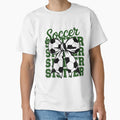 Soccer Sister Coquette Bow Mom Teen T-Shirt - Novelty Apparel Men Women