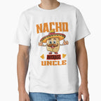 Nacho Average Uncle Cinco De Mayo Sombrero T-Shirt - Trendy Graphic Unisex