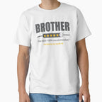 Five Stars Brother V2 T-Shirt - Fun Novelty Design Unisex