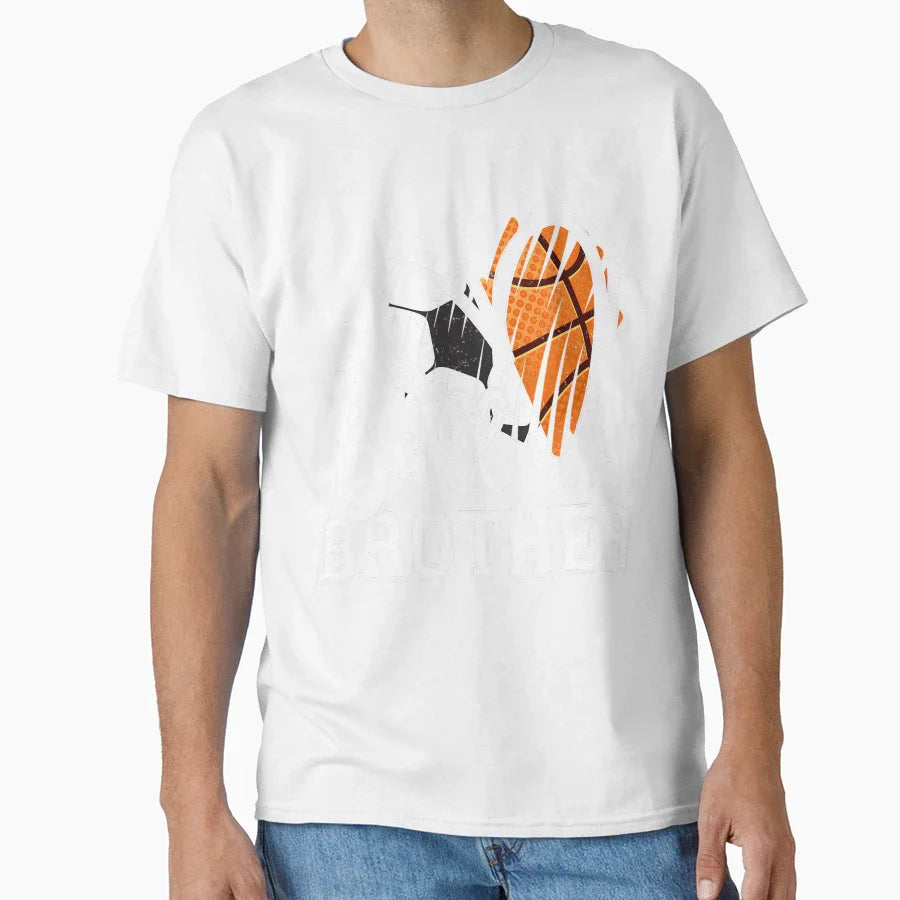 Ball Brother Soccer Basketball T-Shirt - Casual Everyday Wear Men Women