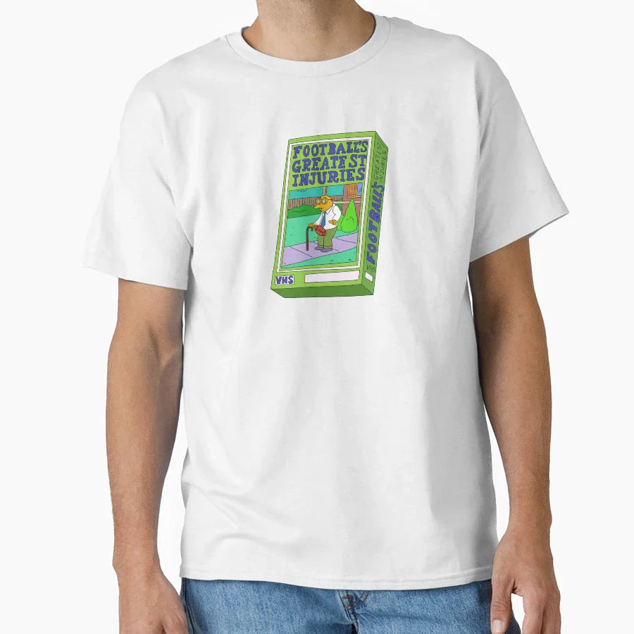 Simpsons Getting Hit T-Shirt - Fun Novelty Design for Adults