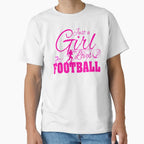 Just Who Loves Football T-Shirt - Trendy Graphic for Adults
