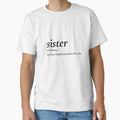 Sister Definition Blessing Best T-Shirt - Fun Novelty Design for Adults