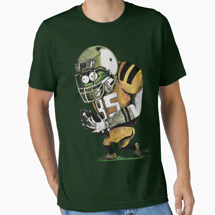 Football Mummy T-Shirt - Minimalist Print Men Women