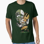 Football Mummy T-Shirt - Minimalist Print Men Women