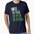 Veterans Day Uncle Myth Veteran Gear T-Shirt - Unique Graphic Men Women