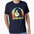 Futb0L Is Life Sunset T-Shirt - Fun Novelty Design for Adults