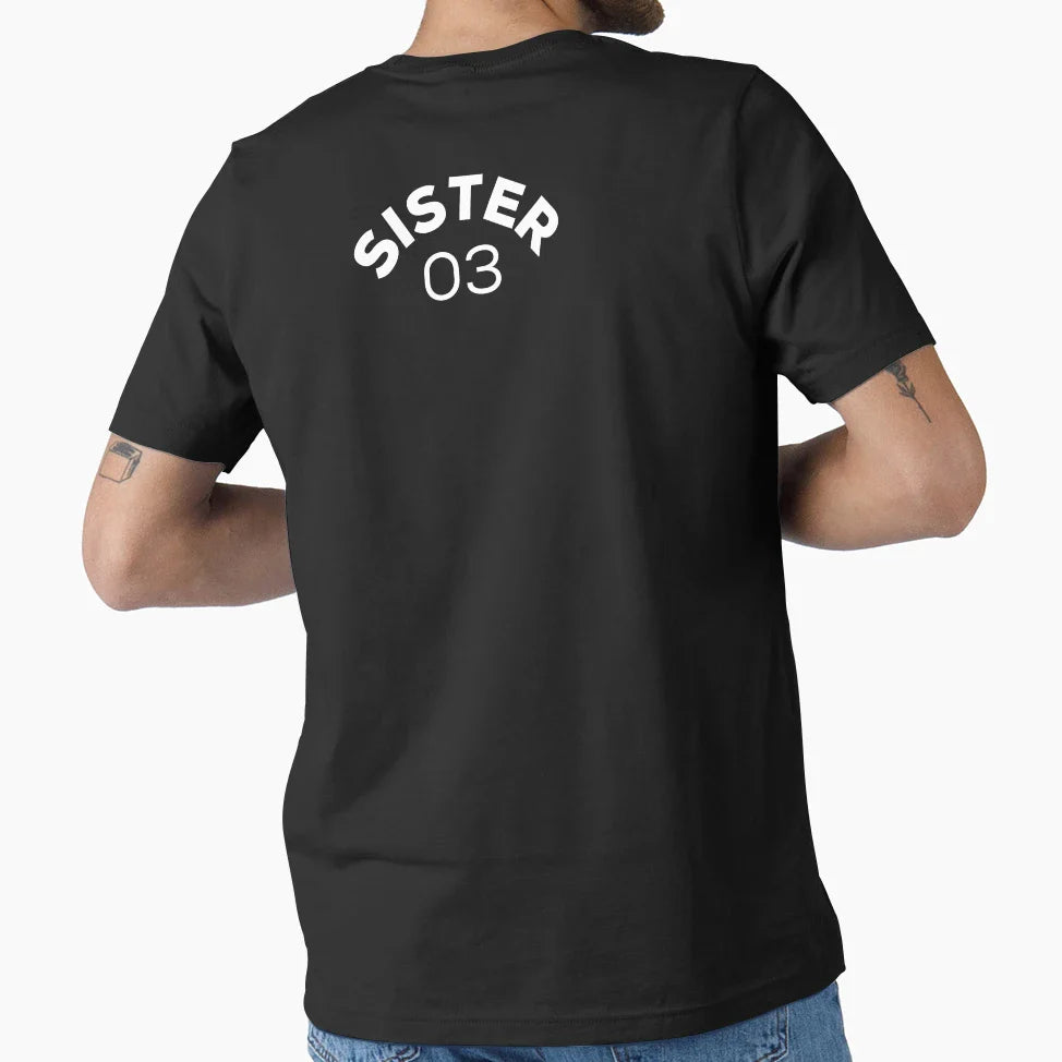 Funny Sister 03 Gifts Matching T-Shirt - Aesthetic Graphic Men Women