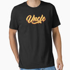 Uncle Drip Text T-Shirt - Graphic Print Unisex