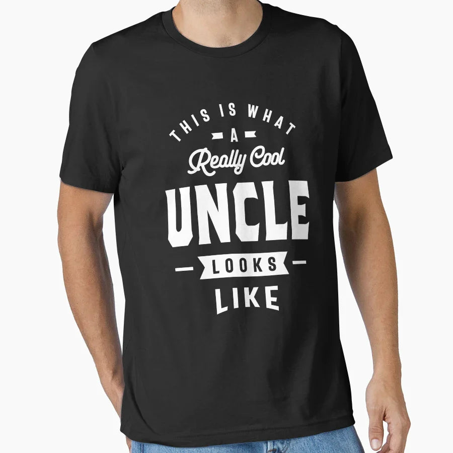 This Is What Really Uncle Looks Like T-Shirt - Aesthetic Graphic Men Women