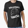Volleyball Uncle T-Shirt - Trendy Graphic for Adults
