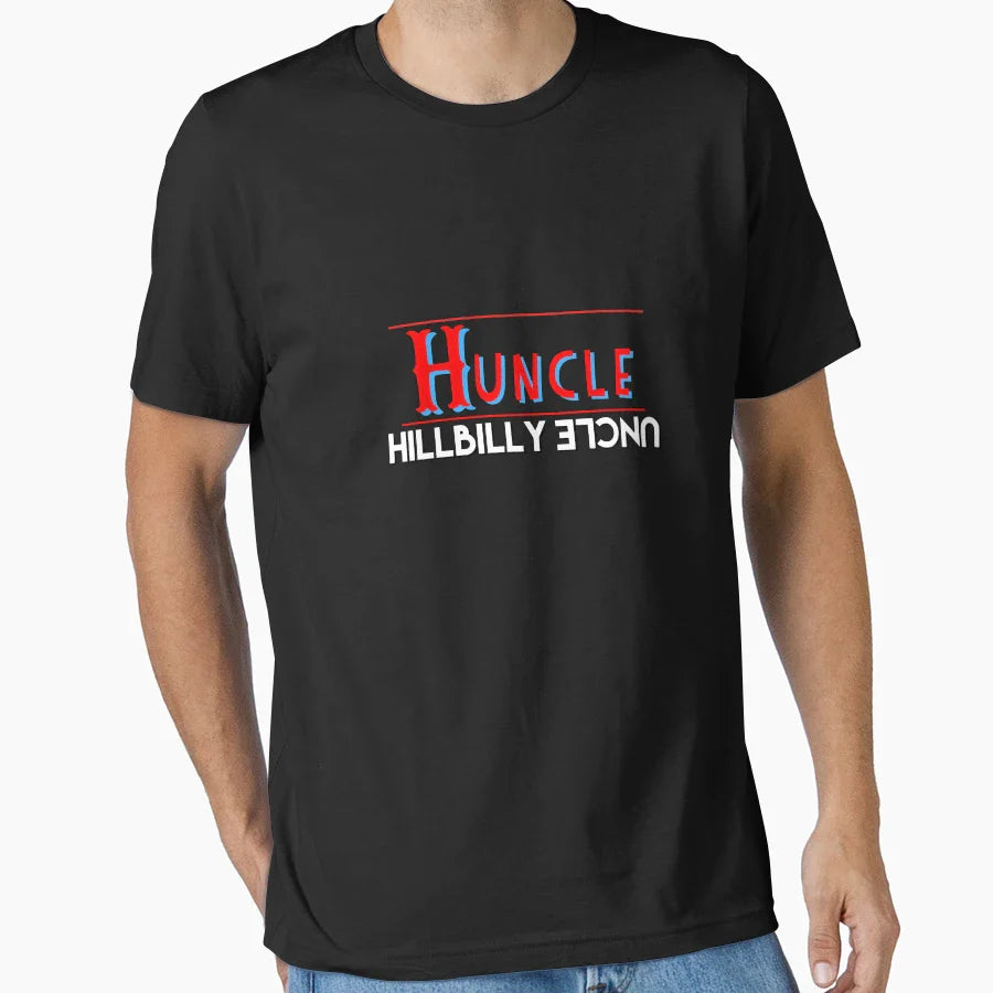 Funny Huncle Hillbilly Uncle T-Shirt - Aesthetic Graphic for Adults