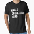 Uncle Godfather Hero T-Shirt - Aesthetic Graphic for Adults
