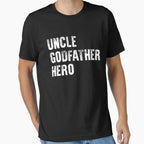 Uncle Godfather Hero T-Shirt - Aesthetic Graphic for Adults