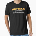 Huncle Gift Uncle Birthday And Holiday T-Shirt - Aesthetic Graphic Unisex