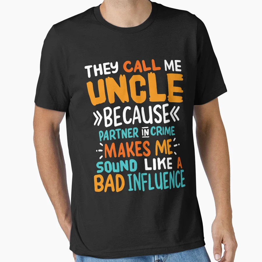 Uncle T-Shirt - Fun Novelty Design for Adults