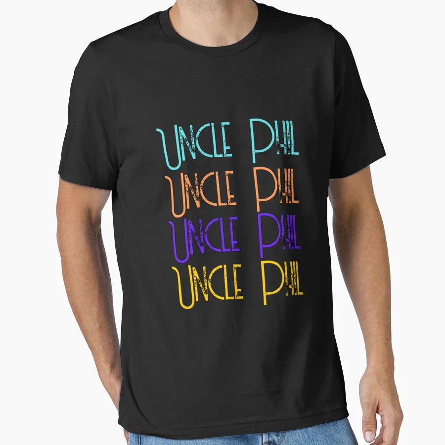 Uncle Phil T-Shirt - Custom Art Print for Adults