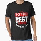 To Best Uncle World Good Guy Happy T-Shirt - Trendy Graphic Unisex