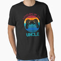 Leveling Up To Uncle T-Shirt - Custom Art Print for Adults