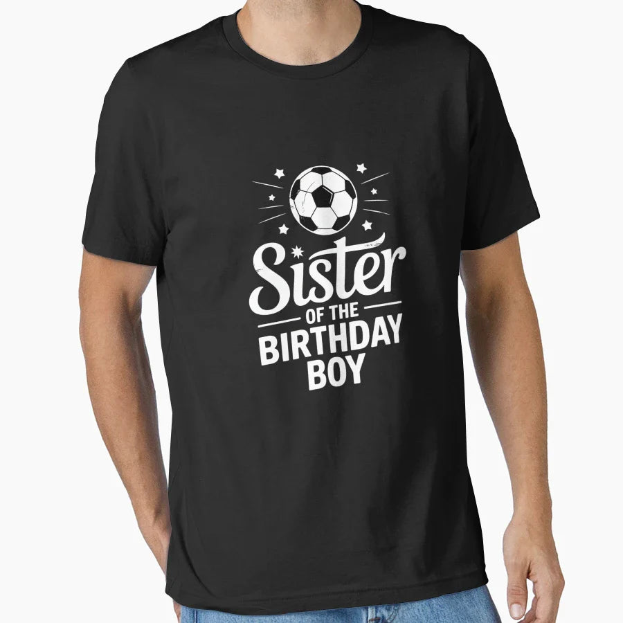 Sister Birthday Matching Family T-Shirt - Novelty Apparel for Adults
