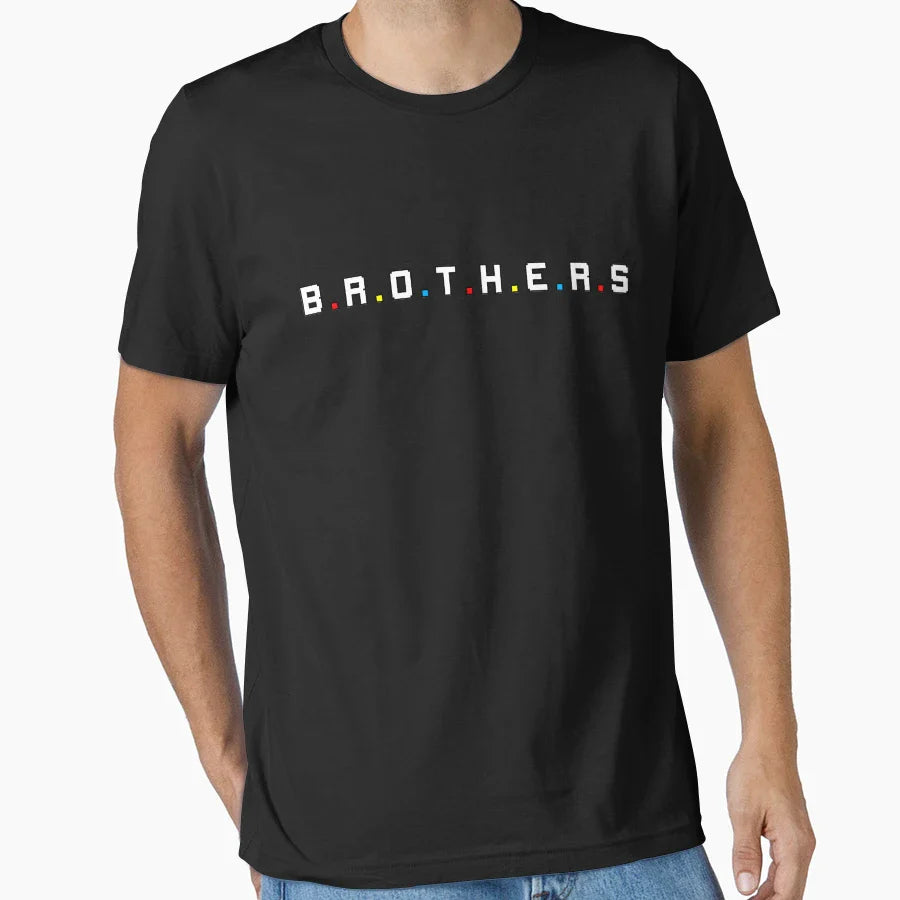 Brother Like No Other Brothers T-Shirt - Minimalist Print Men Women