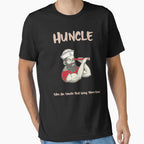 Huncle Red Sailor T-Shirt - Trendy Graphic for Adults