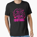 Just Who Loves Football T-Shirt - Graphic Print for Adults