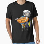 Thanksgiving Football Player Turkey T-Shirt - Trendy Graphic Unisex