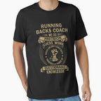 Running Backs Coach T-Shirt - Aesthetic Graphic Men Women