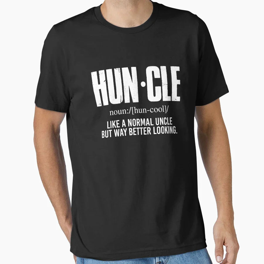 Huncle Definition Gift Good Looking Uncle Hoodie - Streetwear Style Unisex