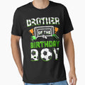 Brother Birthday Soccer Family Matching T-Shirt - Trendy Graphic Men Women