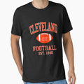 Cleveland Football T-Shirt - Graphic Print for Adults