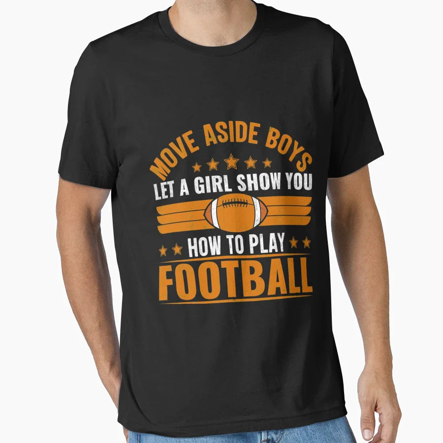 Let Show You How To Play American T-Shirt - Custom Art Print Men Women