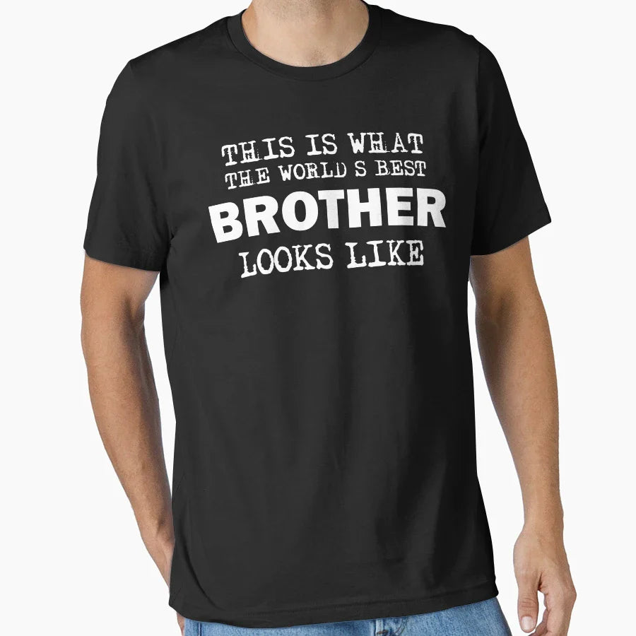Copy This Is What Worlds Best Brother T-Shirt - Streetwear Style Unisex