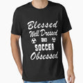Soccer Player Birthday Blessed Dressed T-Shirt - Novelty Apparel Unisex