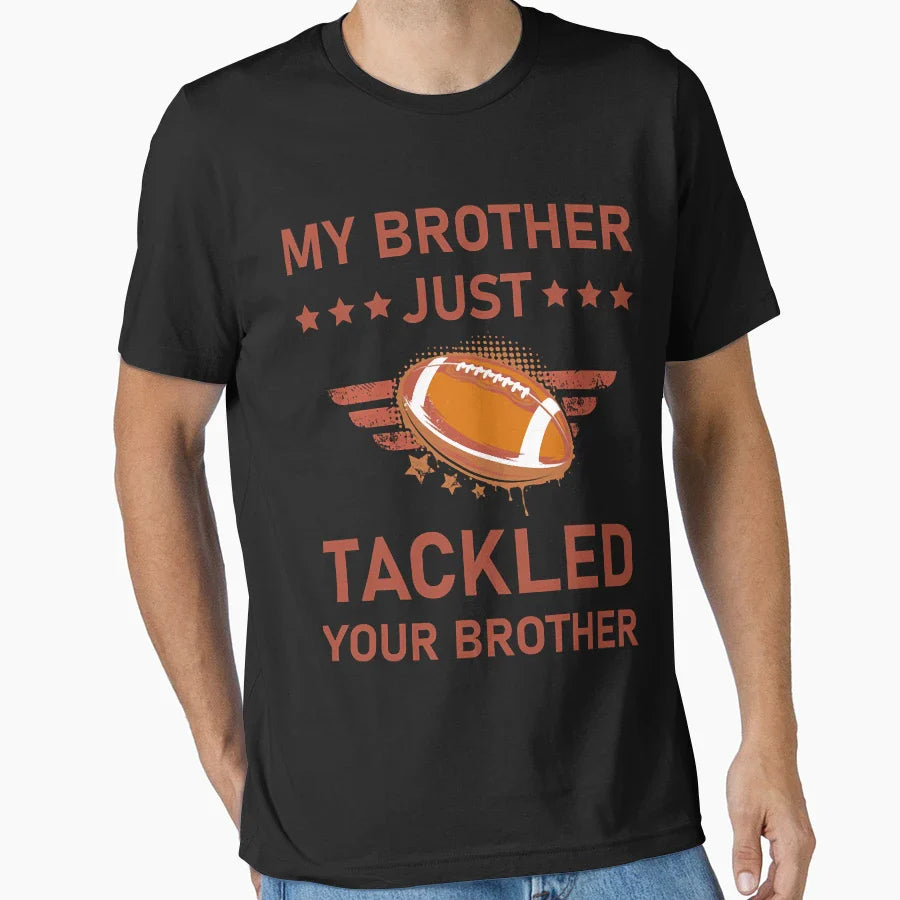 Rugby Fan T-Shirt - Graphic Print Men Women