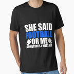 Funny American Football T-Shirt - Novelty Apparel Men Women
