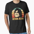 Who Loves Futbol Is Life Just Loves T-Shirt - Streetwear Style Unisex