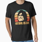 Who Loves Futbol Is Life Just Loves T-Shirt - Streetwear Style Unisex