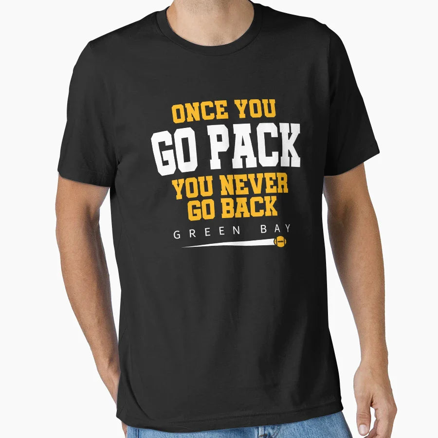 Green Bay Football Fan 1919 100 Seasons T-Shirt - Aesthetic Graphic Unisex