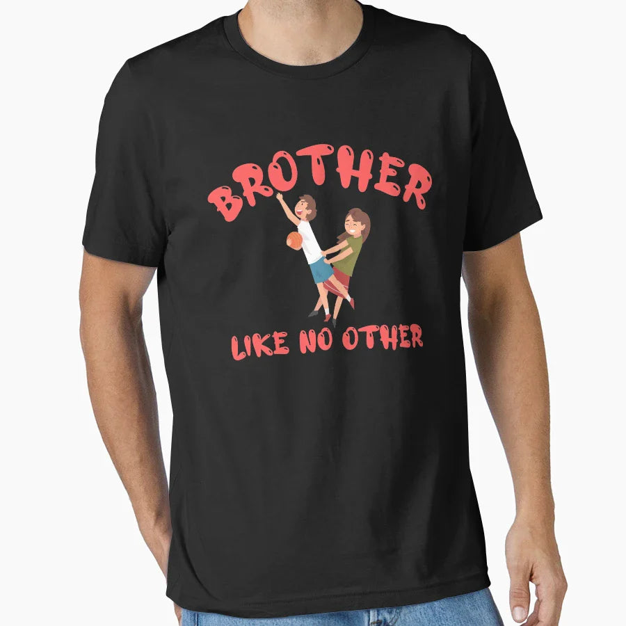 Copy Brother Like No Other Red T-Shirt - Trendy Graphic Unisex
